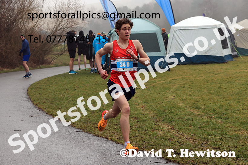 Senior Men and Over-35s to 49s Mens 2025 NECAA Royal Signals Road Relays Champs.,  Hetton Lyons Country Park, Hetton le Hole, County Durham. Photo: David T. Hewitson/Sports for All Pics
